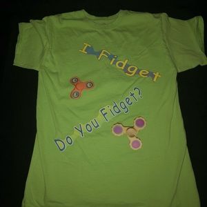 Fidget Short Sleeve Shirt Youth Large